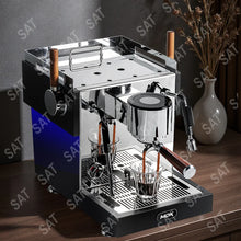 -For MC-11T Electric Stainless Steel Semi-Automatic Cappuccino Espresso Coffee Maker 12 Bar Pressure Hotel RV Outdoor Household*