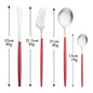 4Pcs black Gold Matte Cutlery Set Stainless Steel Dinnerware Silverware Flatware Set Home Knife Fork Spoon Picnic Tableware Set