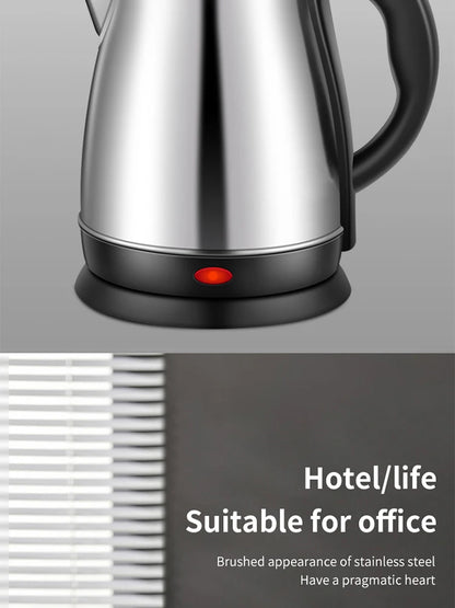 GELAIBO electric kettle, large-capacity 1.8-liter glass kettle, one-button boiling water, automatic shutdown, anti-dry function
