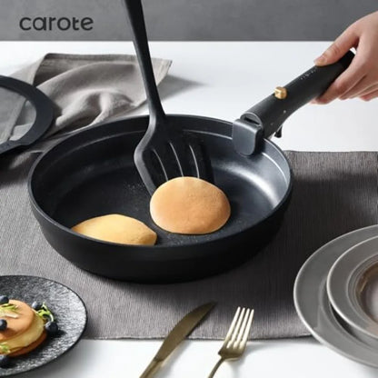 20pcs Pots and Pans Set Non Stick, Nonstick Cookware Set, Dishwasher/Oven/Fridge Safe Pots and Pans, Removable Handle RV Oven S