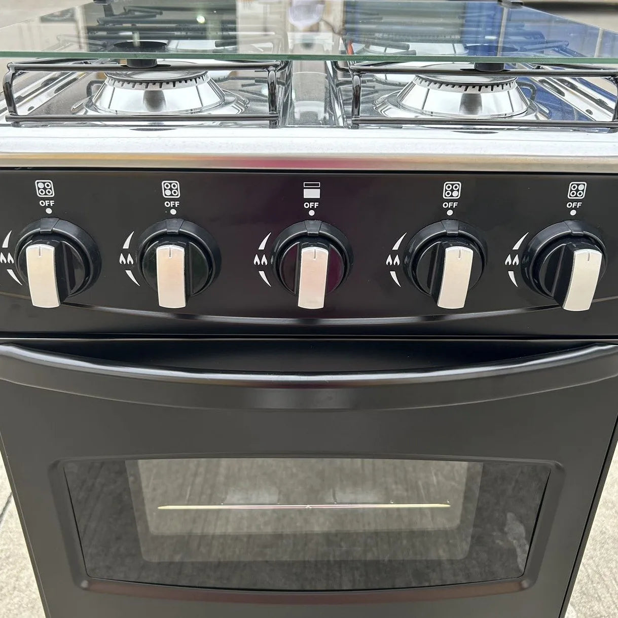 4 burner Gas Stove Top burner Cooking Gas Stove with Oven and Grill Convection Feature for Household Freestanding