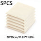 Reusable Nut Milk Cloth Bag Strainers Unbleached Natural Cotton Cheesecloth Cheese Yogurt Tofu Filter Kitchen Fine Mesh Strainer