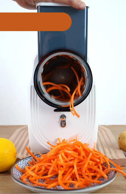 Household Multi-function Vegetable Cutter 1PC Kitchen Electric Vegetable Cutter Vegetable Slicer Shredder Automatic