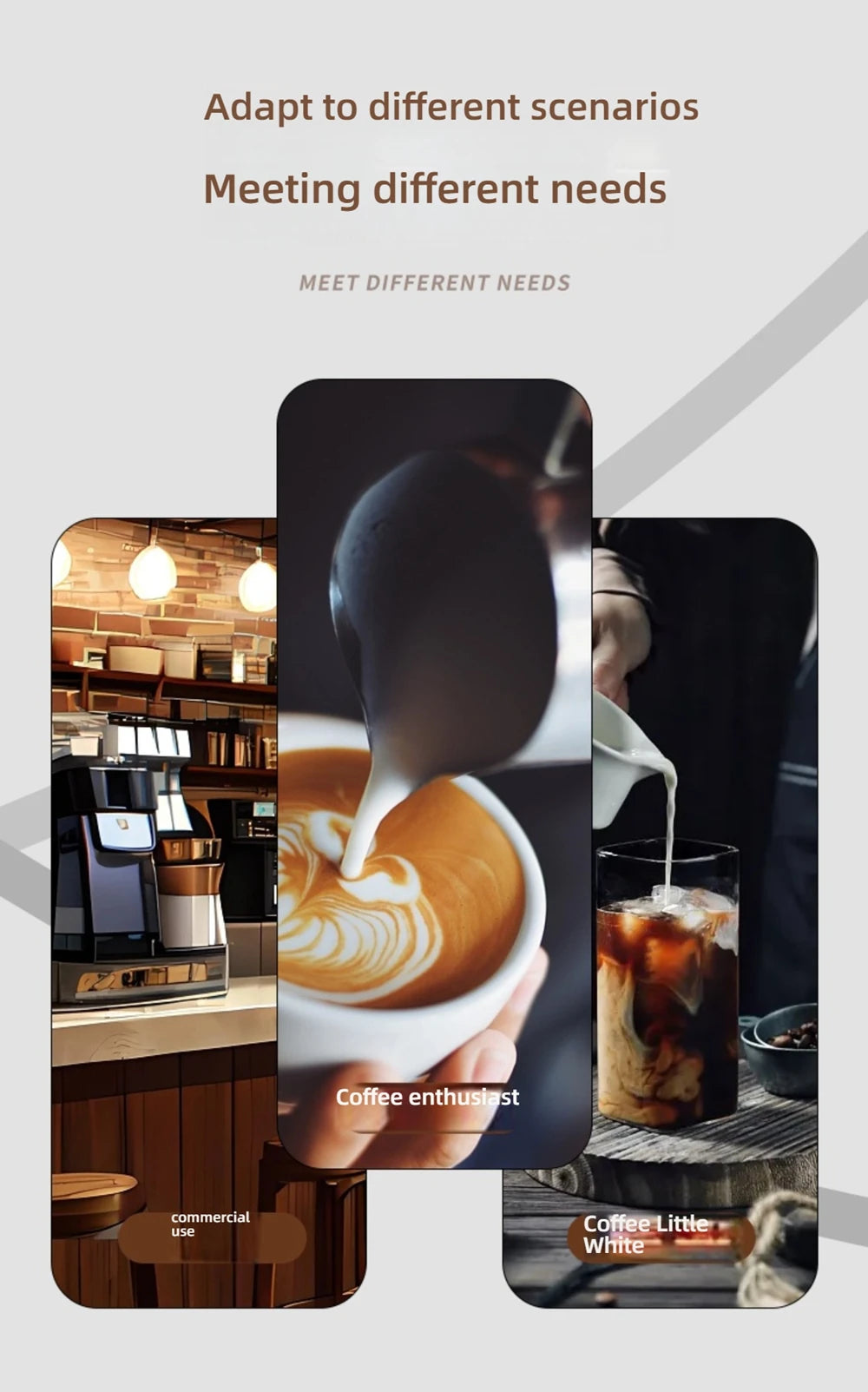 HomeWise TE-2 58mm Automatic Coffee Tamper Machine Touchscreen Electric Espresso Tamper 58.5MM Electric Tamper Adjustable