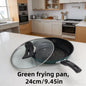 Crystal diamond upgrade non-stick frying pan frying pan supplementary food fried eggs lampblack gas stove induction cooker unive