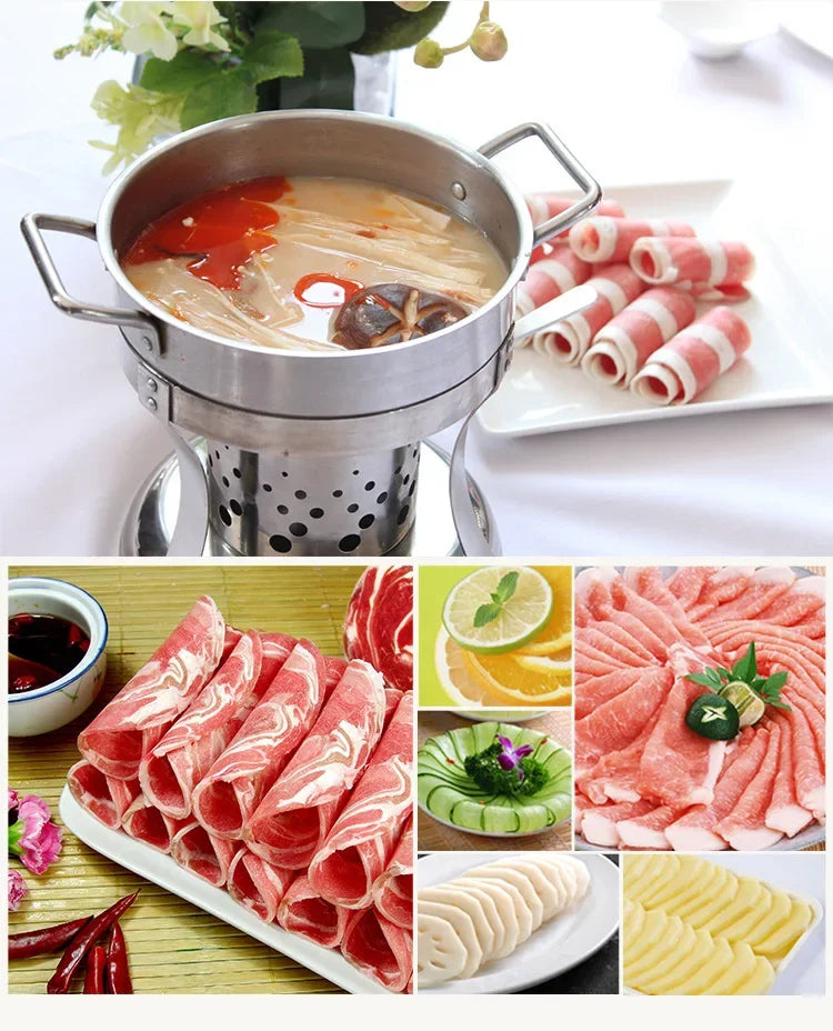 Electric Slicer Household for Bread Meat Sausage Vegetables Lamb Slice Hot Pot Ham Meat Adjustable Thickness 0-15mm 200W