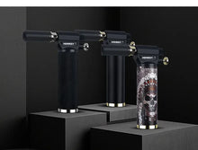 HONEST Cigar Welding Gun Lighter Metal Windproof Multi Functional Outdoor Barbecue Kitchen Turbine Torch Butane Gas Lighter
