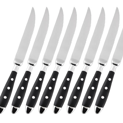 Classic Elegant Stainless Steel Cutlery Set Fork Spoon Knife Full  Dinning Fork Steak Knife Teaspoon Creative Dinnerware Set
