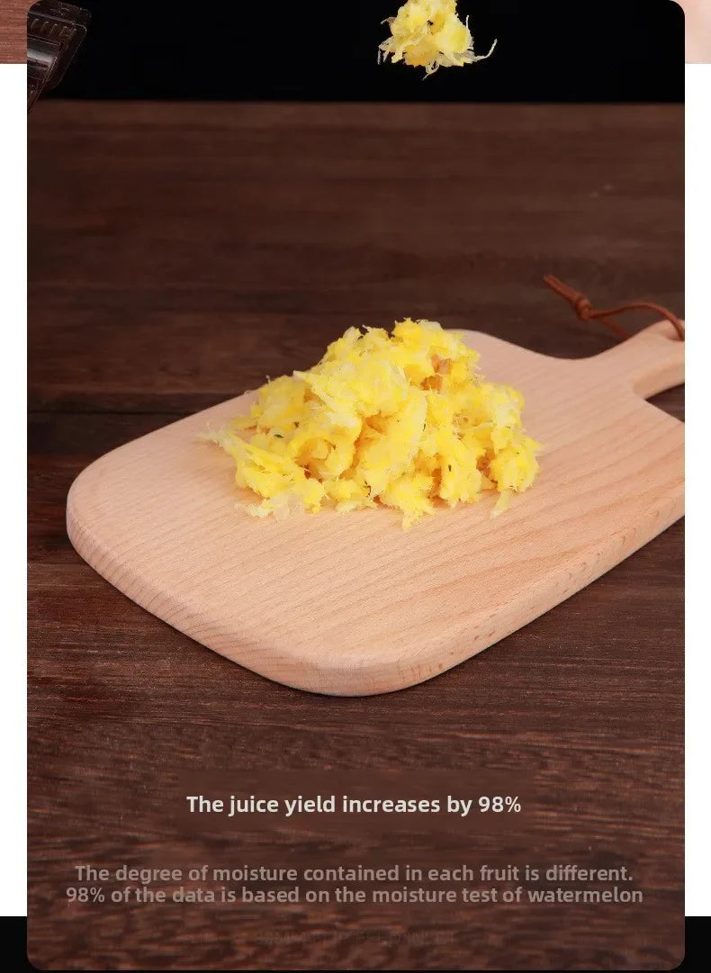 220V Automatic Juice Extractor Home Slag  Separation Ginger Fruit Vegetable Juice Extractor Multifunctional Fruit Slow Juicer