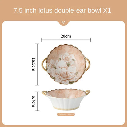 High-quality Ceramic Spoons Wholesale Combinations Household Gift Tableware Sets
