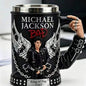 300ml Michael Jackson Beer Mug 304 Stainless Steel Liner Premium Resin Exterior Cup