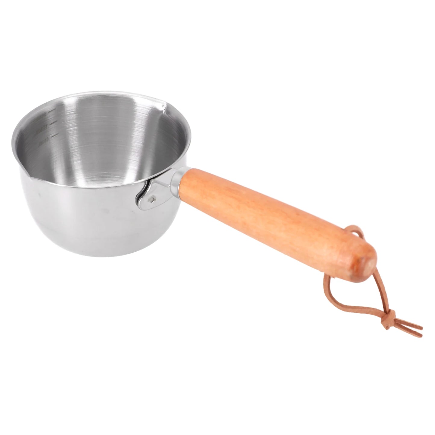 1pc 150/300/500ML Stainless Steel Mini Frying Pan Hot Oil Pan Hot Sauce Small Pot Cooking Butter Melting Pot Kitchen Supplies