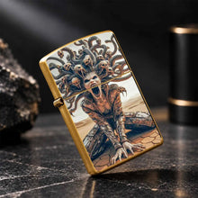 Creative Gorgon Lighter Desert Fantasy Myth Themed Unique Art Decor Gift For Friends Partner Daily Outdoor Use Edgy Weird Aesthetic Portable Full-Scene Applicable Cool Personalized Collectible A Humorous And Interesting Light