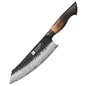 XINZUO Eight-piece Kitchen Knife Set 67 Layers Damascus Super Steel Hardness 60±2HRC Ideal For Home Kitchen Vegetable Prep