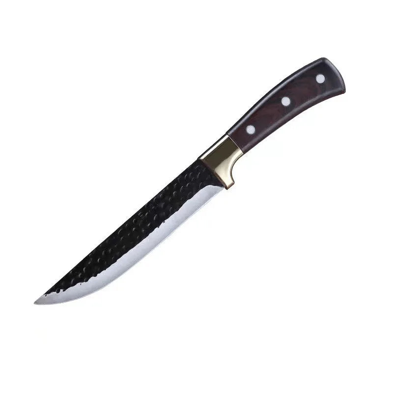 1pc Hand-Forged Stainless Steel Slaughter Knife, Sharp Bone-Removing Knife for Pig Sheep, Small Kitchen Butcher Knife Knives