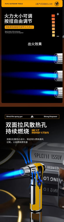 Outdoor Camping BBQ Electronic Lighter Point Moxibustion Special High Temperature Strong Continuation Kitchen Jet Gun