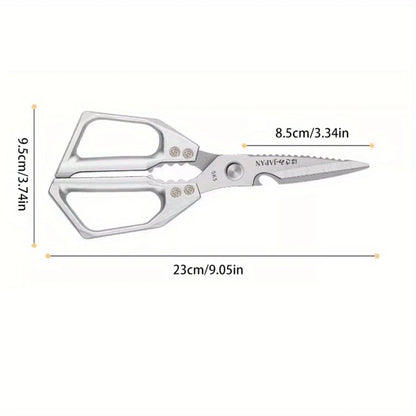 Sharp Stainless Steel Kitchen Scissors Poultry Shears Fish Bone Remover Multifunctional Meat Food Cutter Scissors For Kitchen