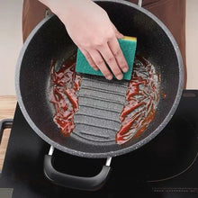 Maifan Stone Soup Pot Universal Two Ears Non-stick Kitchen Cooking with Lid Household Saucepan Stock Gas Induction Cooker