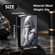 Stylish Anime Bandage Girl Red Eyes Themed Portable Igniter, Creative Two-Dimensional Art Sense Exquisite Daily Carry Item, Perfect For Gifting Self Use In Various Scenarios Like Gathering Outdoor Trip, High Recognition Uniqu