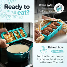 1PC 2/4/6Grid Silicone Freezer Mold with Lid Refrigerated Food Storage Box Food Box Ice Tray Mold Ice Box Fresh-keeping Box