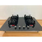 4 Burner Gas Stove Tempered Glass Cooktop Built-in Hob Flip-Top Kitchen Cooker for Home/Restaurant (NG/LPG Optional)