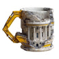 with Handle Someone Lied Demolition Mug 3D Building Print Excavator Shaped Durable Ceramic Coffee Mug