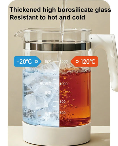 1.5L Electric Kettle Home Health Kettle Multifunctional Milk Regulator Temperature Control Flower Tea Kettle Auto Keep Warm 800W