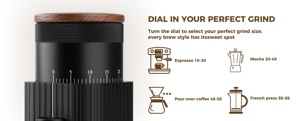 Portable USB Rechargeable Electric Coffee Grinder Adjustable Coffee Bean Grinder for Travel Home Office