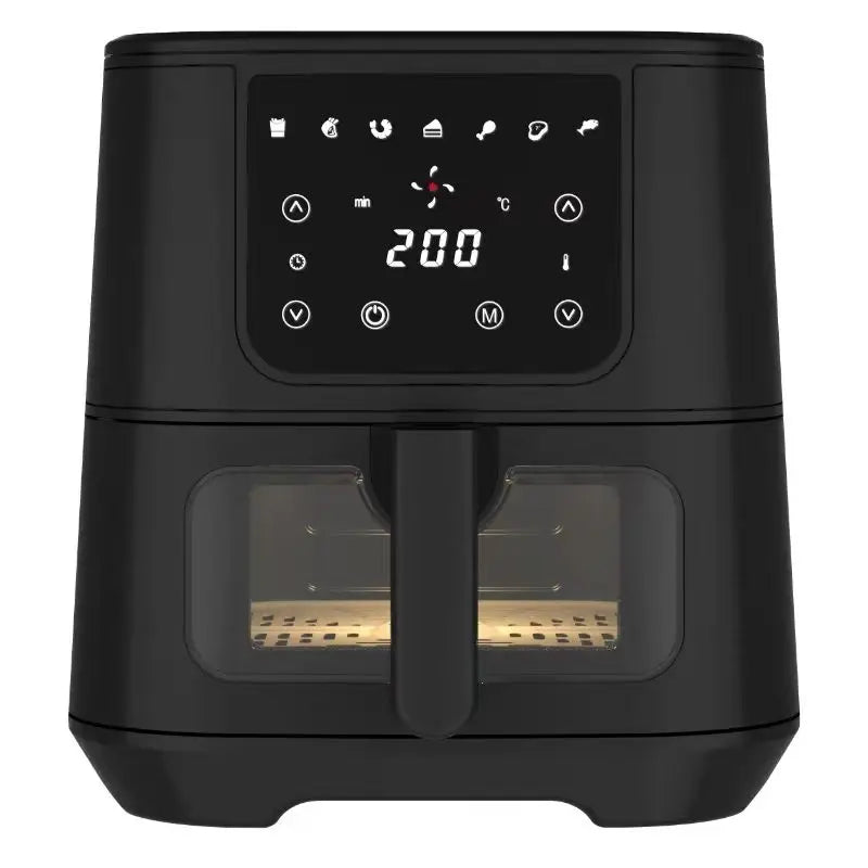 2026 New Model Multi-functionalFactory Smart 5.5L 6.5 L Digital Air Fryer No Oil Healthy Non Stick Air Fryer
