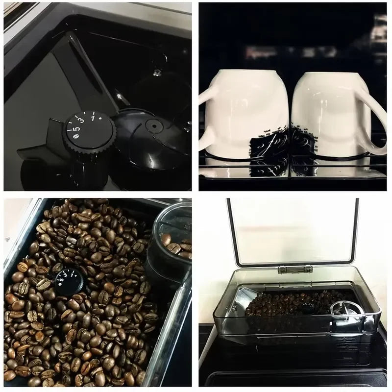 STLF Smart automatic touchscreen espresso machine, portable USB/electric coffee maker for RV, outdoor, hotel and home use