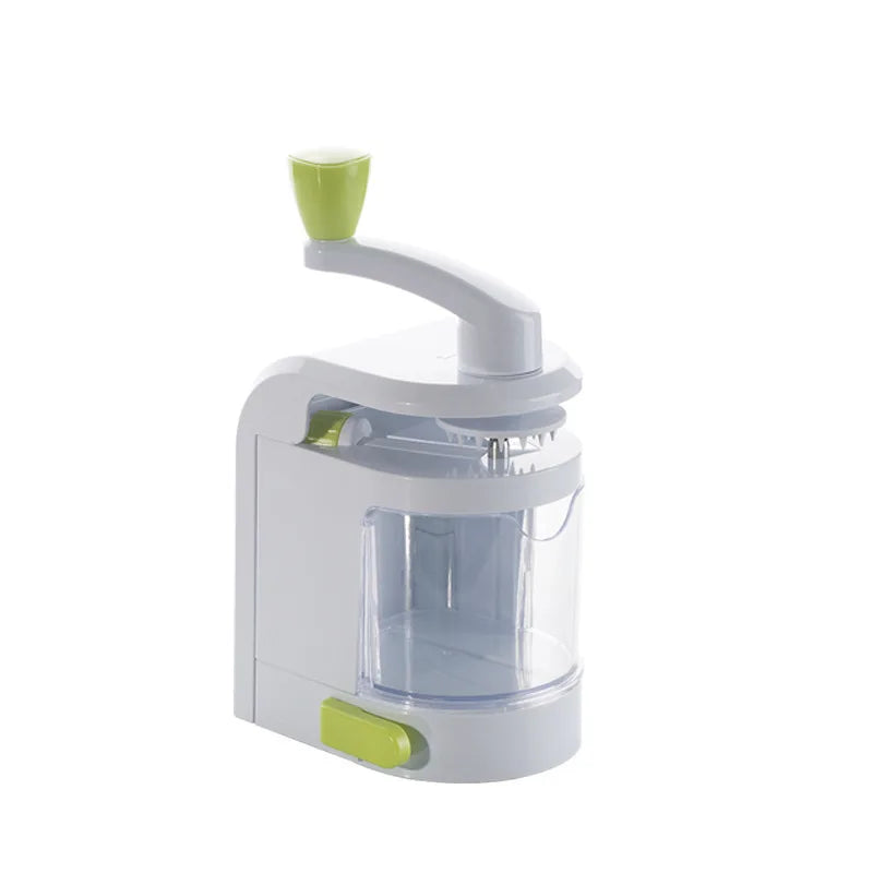 LMETJMA 4 in 1 Spiralizer Vegetable Slicer Rotating Blades Veggie Spiralizer Cutter Zucchini Spiral Noodle Maker JT321
