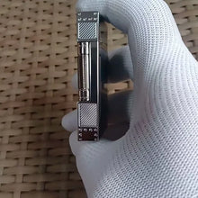 Free Delivery Lighter High Quality Ground Lighters Metal Lanxess Butane Lighters, Men's Smoking Accessories, Birthday Gifts