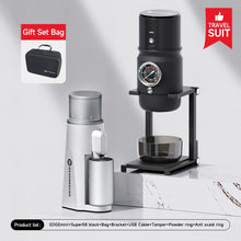 STARSEEKER EDGE Mini Portable Electric Coffee Grinder 38mm Cone Burr Stepless Adjustable Type-C Home Outdoor Travel Suit