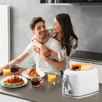 Electric Stainless Steel Multifunction Pop up Toaster with Automatic Shut-off for Household & Hotel