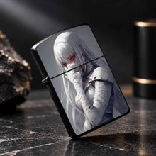Stylish Anime Bandage Girl Red Eyes Themed Portable Igniter, Creative Two-Dimensional Art Sense Exquisite Daily Carry Item, Perfect For Gifting Self Use In Various Scenarios Like Gathering Outdoor Trip, High Recognition Uniqu