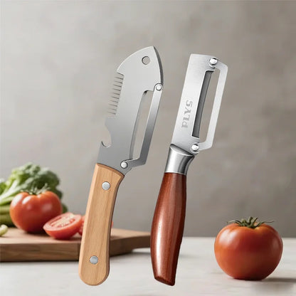 Kitchen Peeler Scissors Cutter Vegetable Peeler Bottle Opener Peeling Knife Fruit Kitchen Accessories Household Slicing Tools