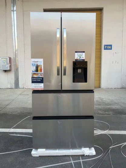 2025 Smart 628L French Door 4-Door Refrigerator & Freezer - Smart Side-by-Side Appliance with ICE Maker