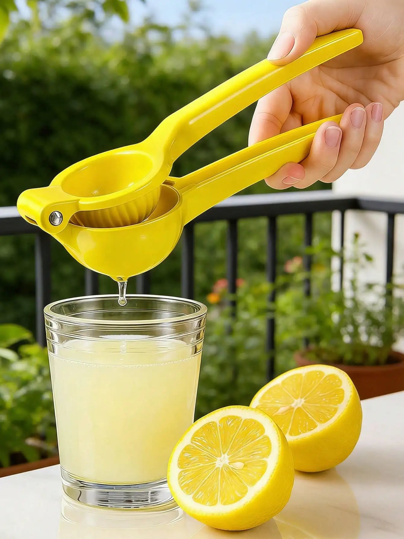 Large Manual Juicer, Multi-Function Hand Press Fruit Juicer With Lemon Squeezer, Lemon Juicer, Efficient Juicing, Easy To Use, Lightweight, High-Quality Material, Juicer, Healthy Lifestyle, Lemon Juicer, Kitchen Appliance, Ho