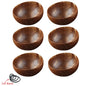 12-15cm  Natural Coconut Bowl set wooden Salad Ramen bowl Coconut Wood Spoon Set coco smoothie Kitchen tableware Coconut bowl