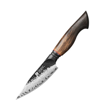 XINZUO Eight-piece Kitchen Knife Set 67 Layers Damascus Super Steel Hardness 60±2HRC Ideal For Home Kitchen Vegetable Prep