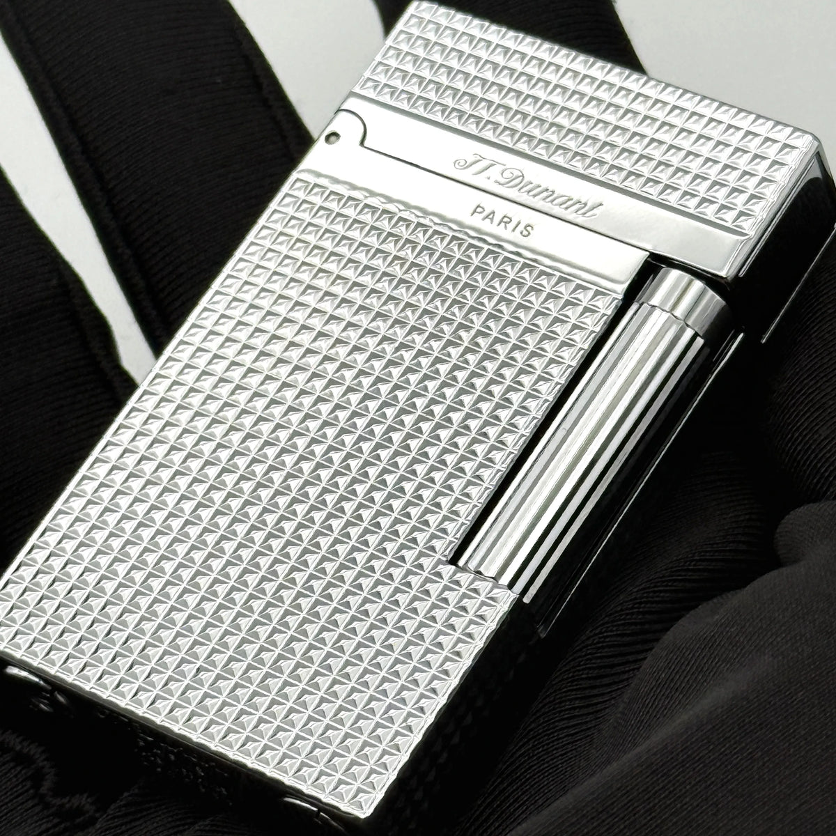 JT.Dunant Lighter Ding Sound Brass Metal Refillable Butane Cigar Cigarette Lighters Fuel Men Smoking Accessory