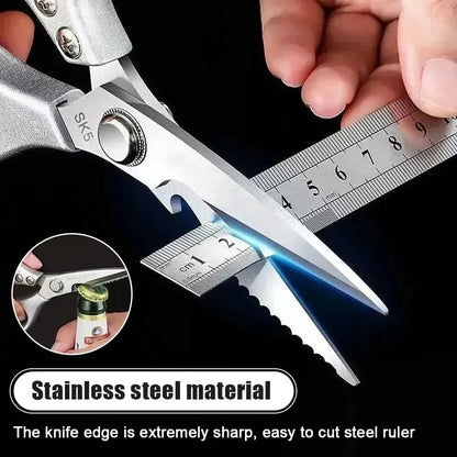 Sharp Stainless Steel Kitchen Scissors Poultry Shears Fish Bone Remover Multifunctional Meat Food Cutter Scissors For Kitchen