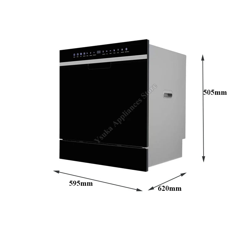 Dishwasher Embedded Large-capacity Intelligent Energy-saving Household Multifunctional Cleaning And Drying Integrated Machine