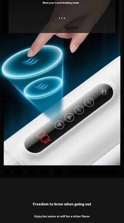 Heating Temperature Control Electric Kettle 24V Car Truck Water Heater Car Heating Smart Water Cup