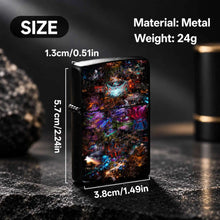 Psychedelic Surreal Fantasy Art Print Lighter Sticker Vibrant Cyber Anciet Style Unique Aesthetic Portable Item For Daily Gathering Outdoor Use Ideal Creative Gift For Personal All Scenario Available A Humorous And Interestin