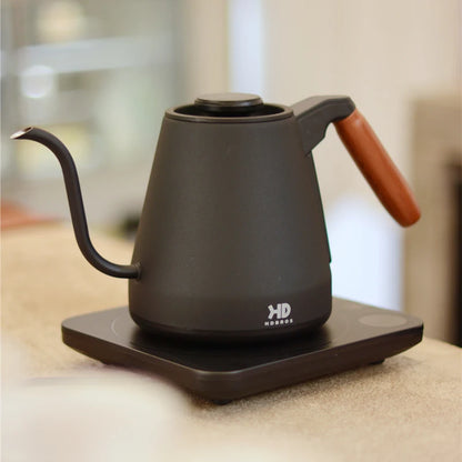 Home Electric Kettle 800ml Gooseneck Jug Hand brew Coffee Pot Thermo Pot Temperature-Control Heating Water Bottle Smart Teapot
