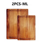 WXCOO Wooden Cutting Boards Meat Cutting Board Cheese Fruit Cutting Board Chopping Blocks Kitchen Tools Butcher Block