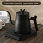 1L 1000W Gooseneck Electric Kettle Smart Teapot with Temperature Control for Precision Hand Brew Coffee Pouring Pot