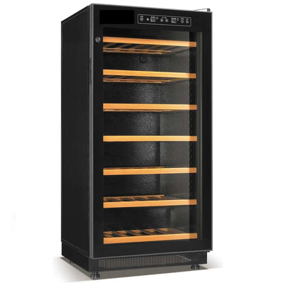 Supplier Customized Commercial Wine Beverage Refrigerator Dual Zone Large Size Wine Cooler Cabinet for Sale