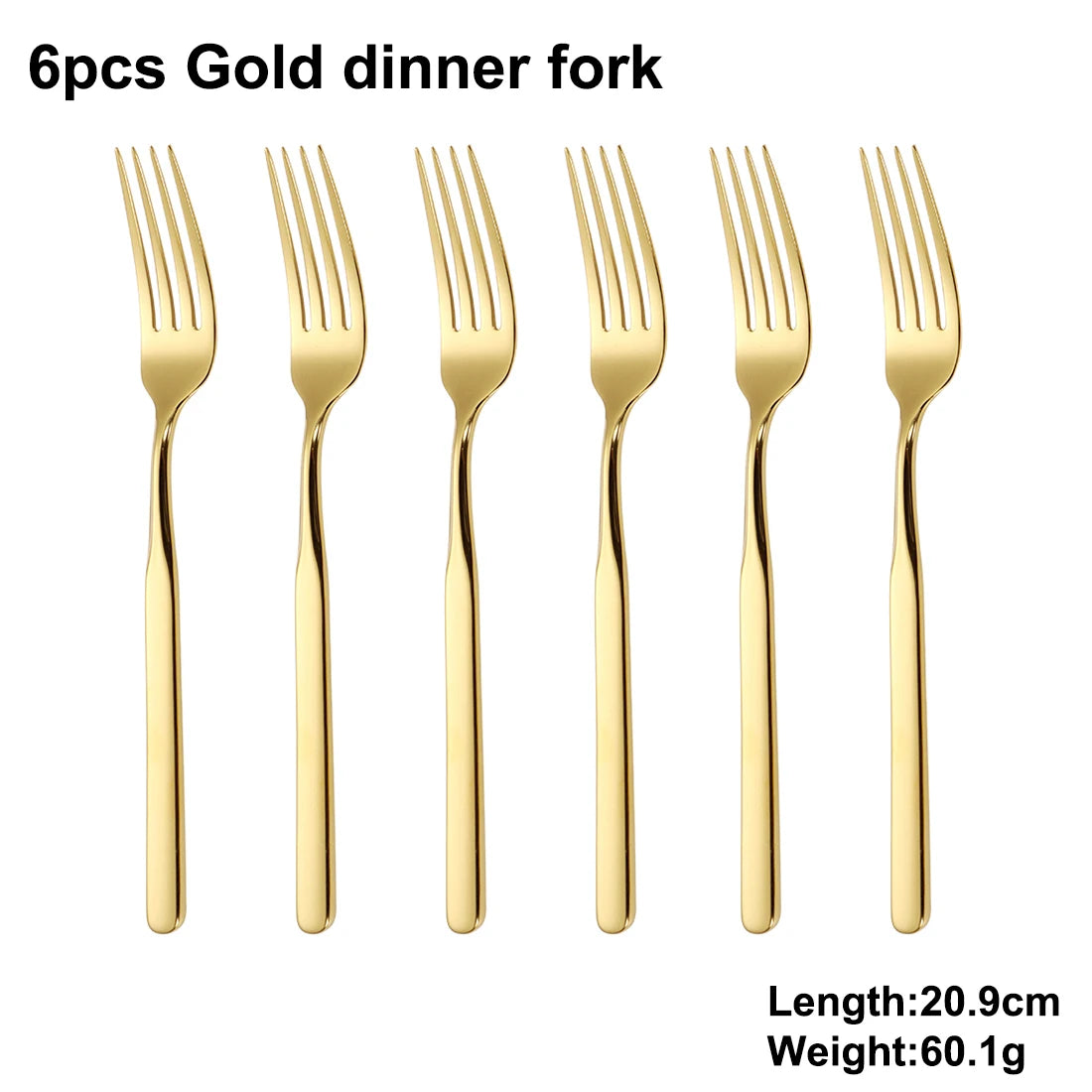 4/6/12/16/18/20/24Pcs Gold Cutlery Set Stainless Steel 304 Tableware Elegant Western Knife Fork Spoon Mirror Dinner Set